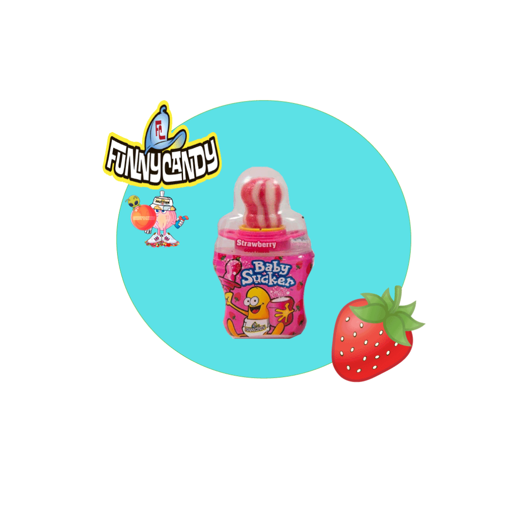 Sucette tétine baby sucker fraise