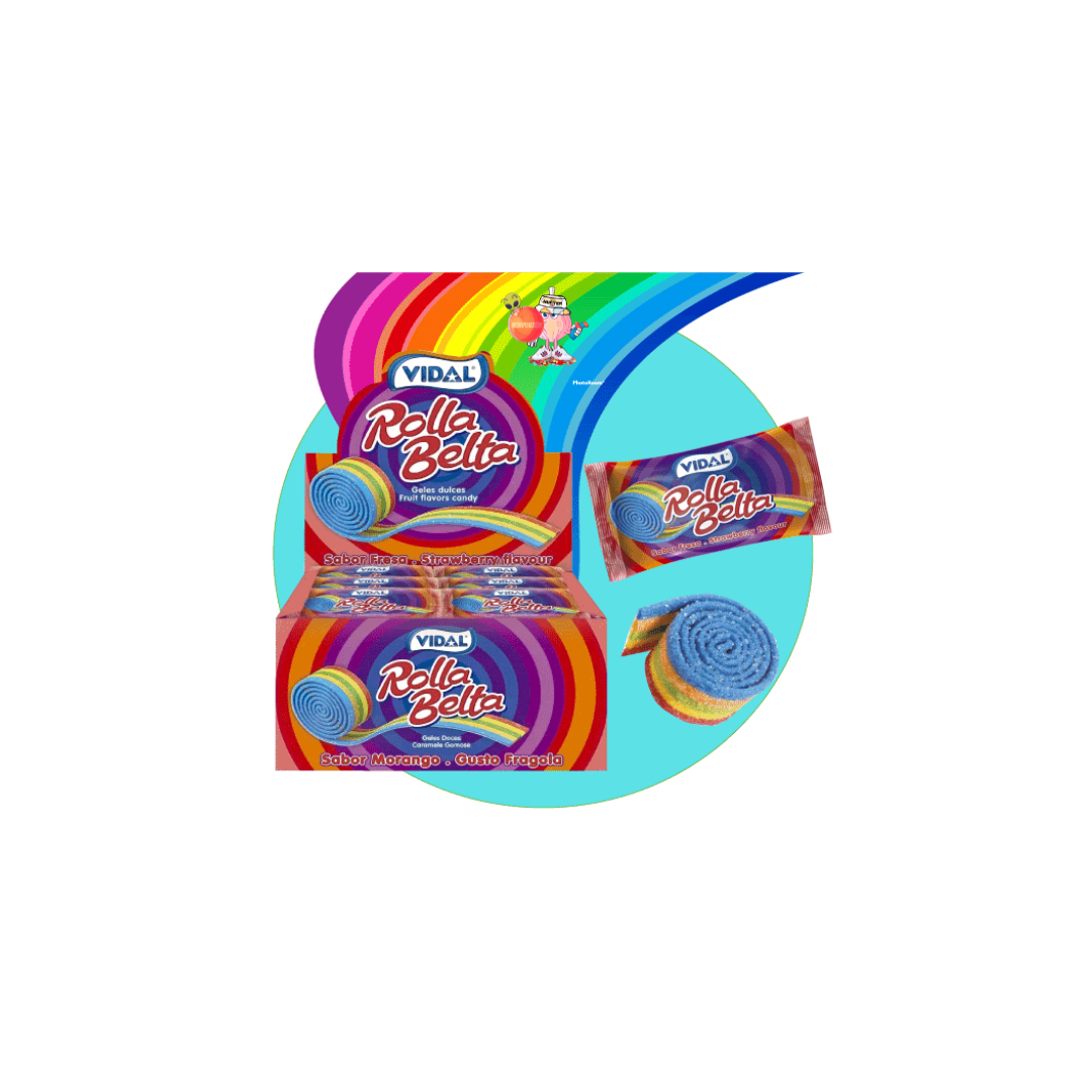 VIDAL rolla belta rainbow