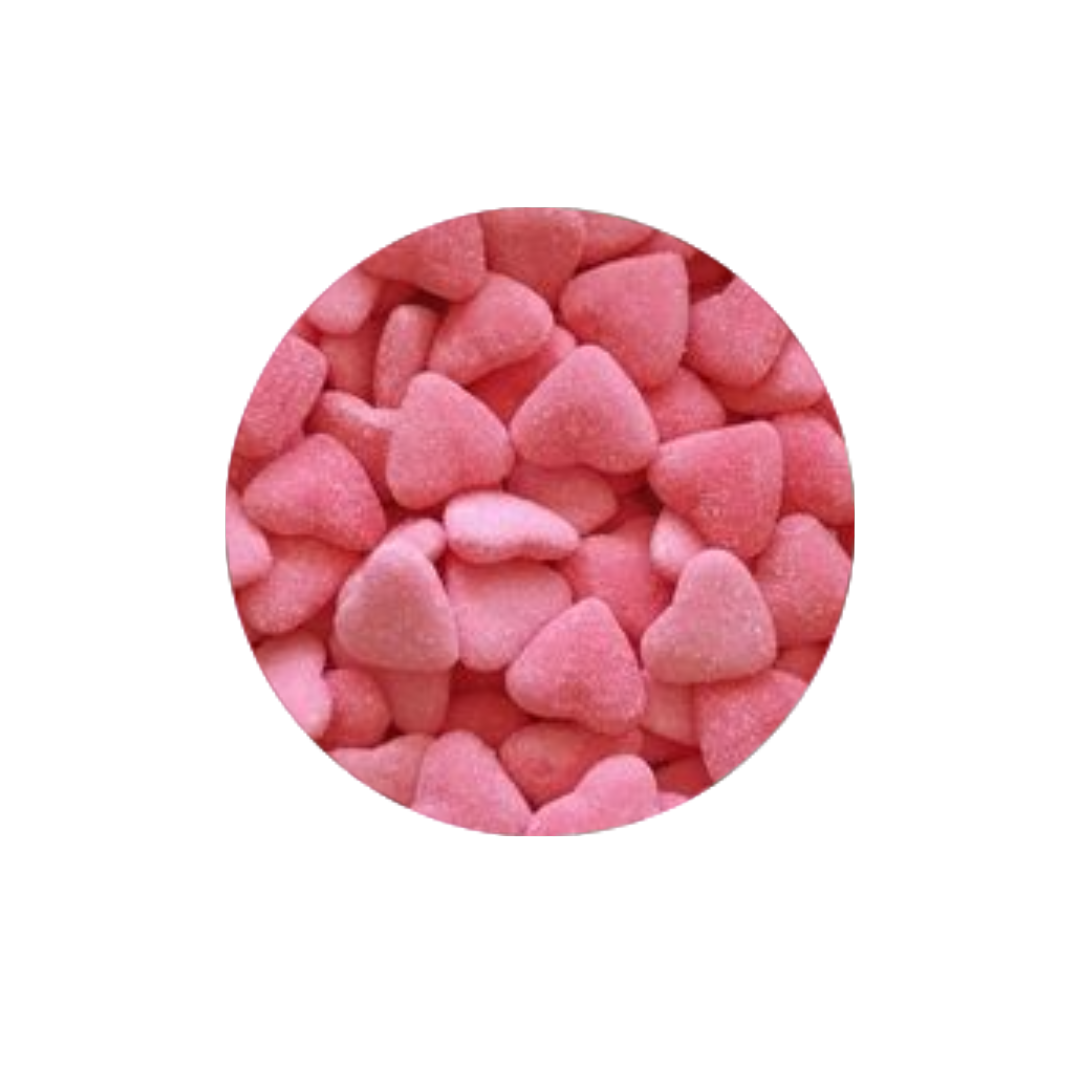 DULCEPLUS Coeurs Roses sucrés