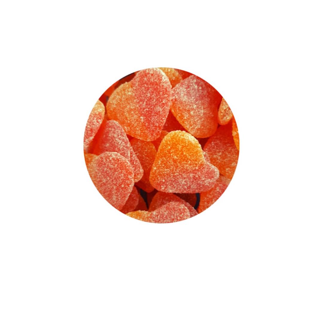 Coeur de pêche acidulė 100G (fini)