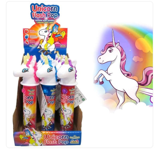 Sucette licorne lumineuse